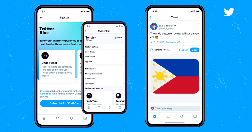 Twitter Blue now available in the Philippines